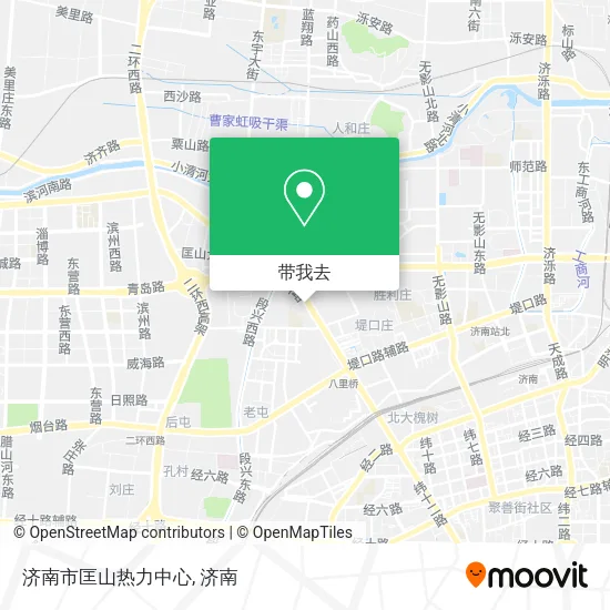 济南市匡山热力中心地图