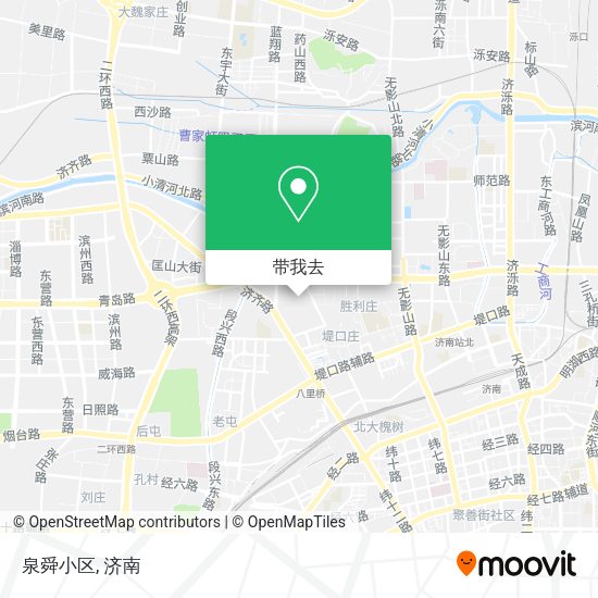 泉舜小区地图