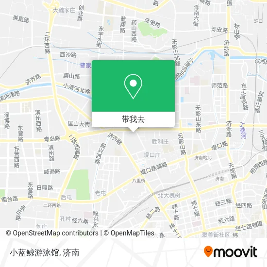 小蓝鲸游泳馆地图