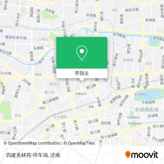 四建美林苑-停车场地图