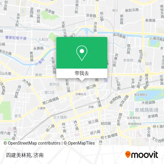 四建美林苑地图