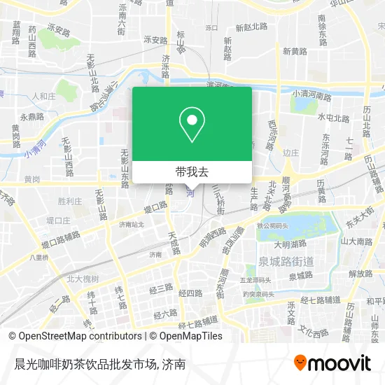 晨光咖啡奶茶饮品批发市场地图
