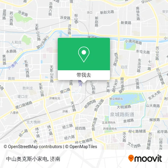 中山奥克斯小家电地图