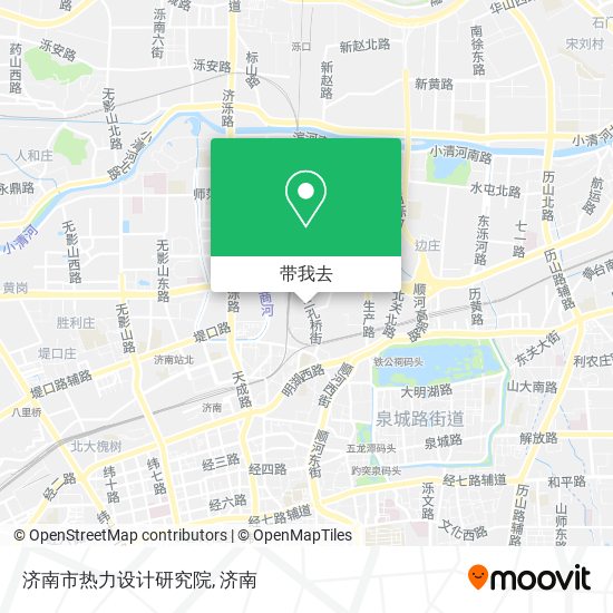 济南市热力设计研究院地图