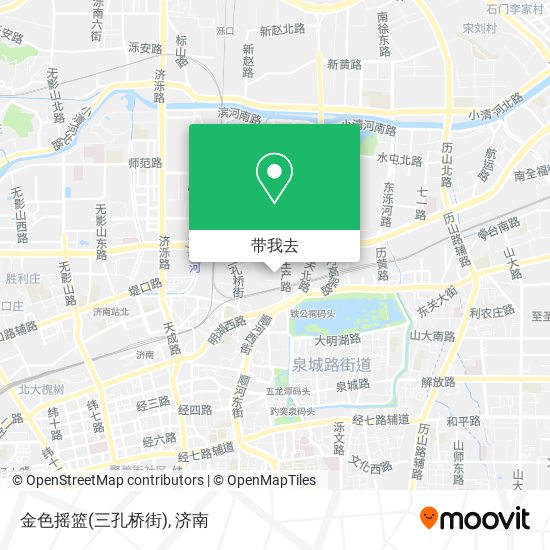 金色摇篮(三孔桥街)地图