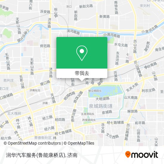 润华汽车服务(鲁能康桥店)地图