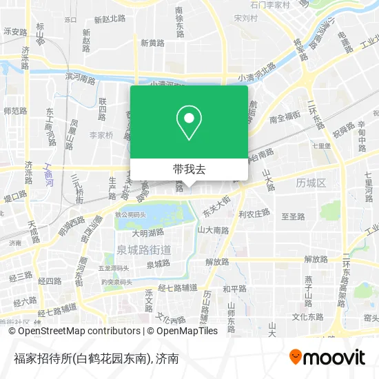 福家招待所(白鹤花园东南)地图
