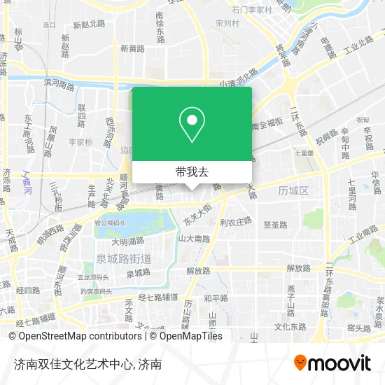 济南双佳文化艺术中心地图