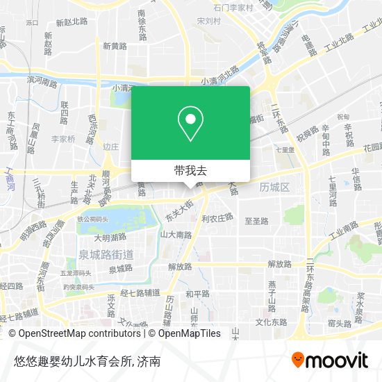 悠悠趣婴幼儿水育会所地图
