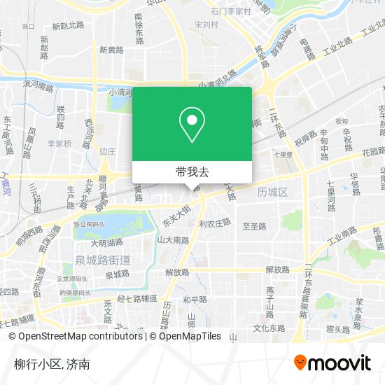 柳行小区地图