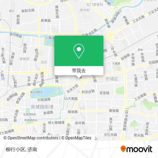 柳行小区地图