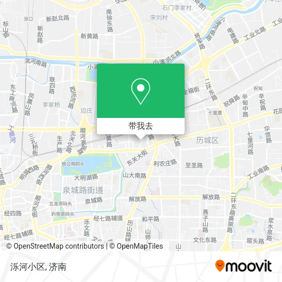 泺河小区地图