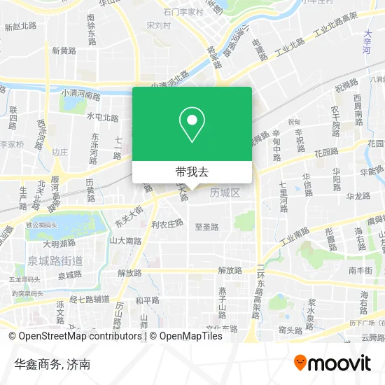 华鑫商务地图