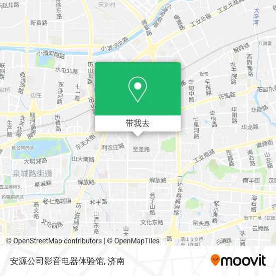 安源公司影音电器体验馆地图