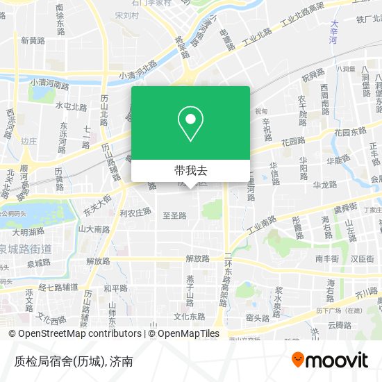 质检局宿舍(历城)地图