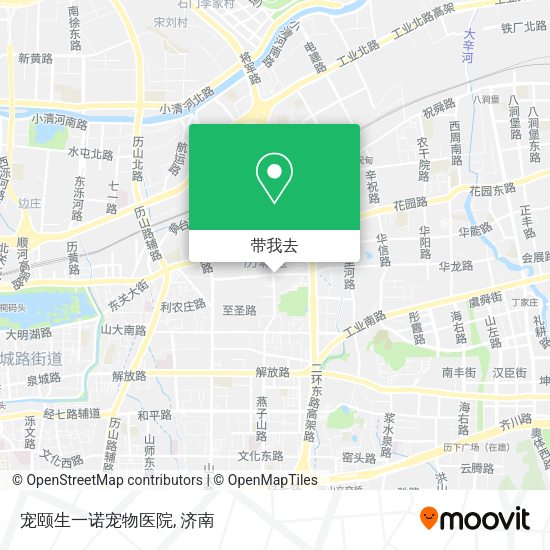 宠颐生一诺宠物医院地图
