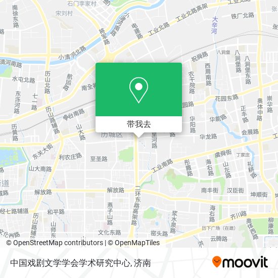中国戏剧文学学会学术研究中心地图