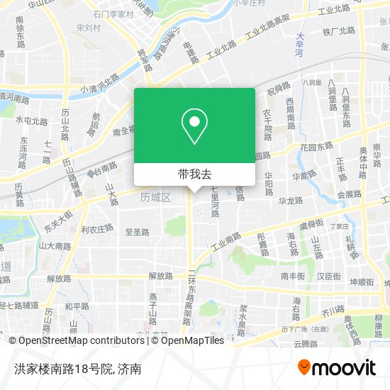 洪家楼南路18号院地图