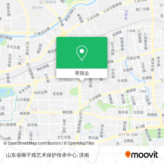山东省柳子戏艺术保护传承中心地图