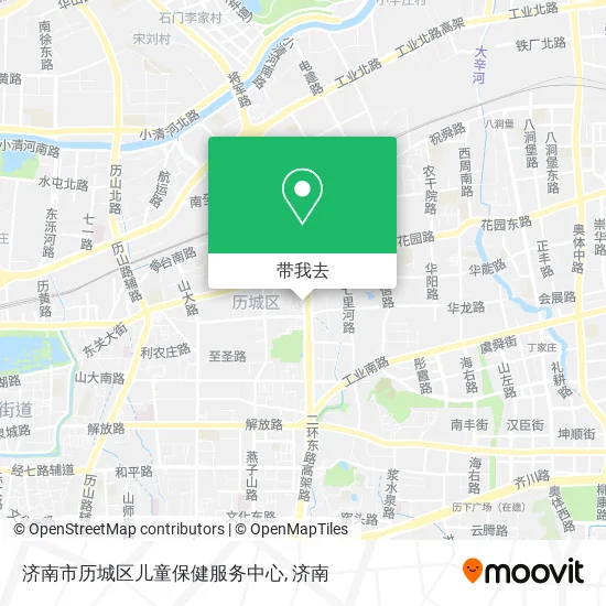 济南市历城区儿童保健服务中心地图