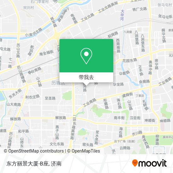 东方丽景大厦-B座地图