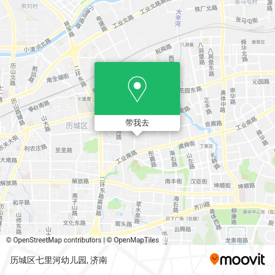 历城区七里河幼儿园地图