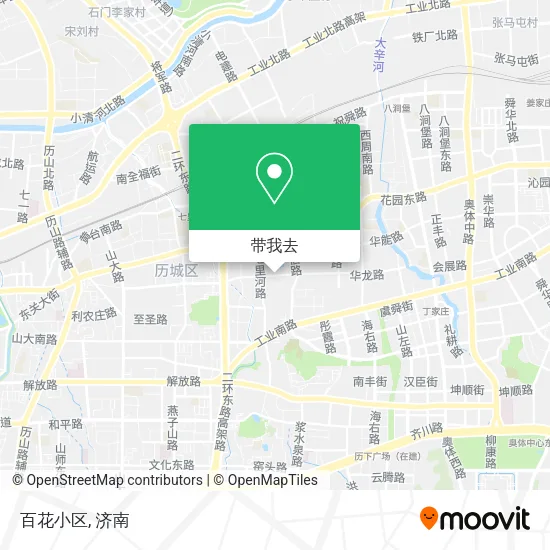 百花小区地图