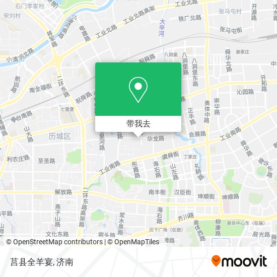 莒县全羊宴地图