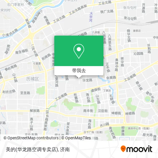 美的(华龙路空调专卖店)地图