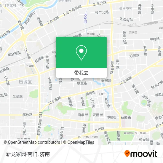 新龙家园-南门地图