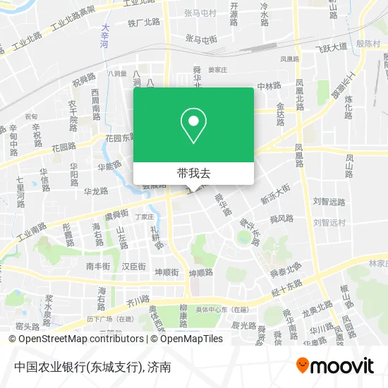 中国农业银行(东城支行)地图