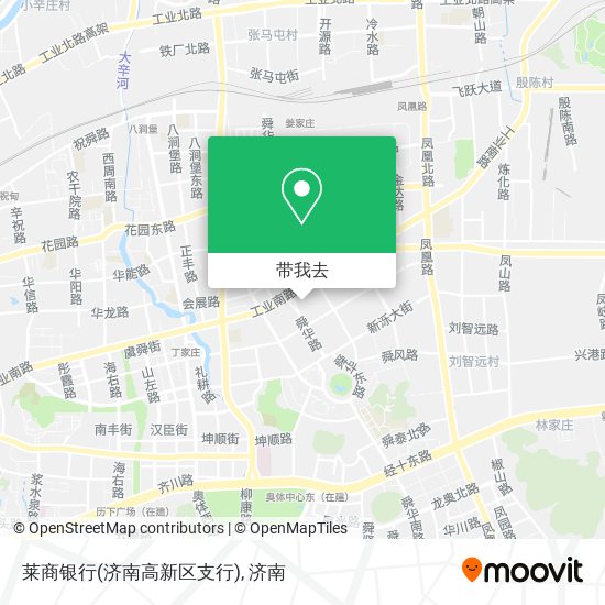 莱商银行(济南高新区支行)地图