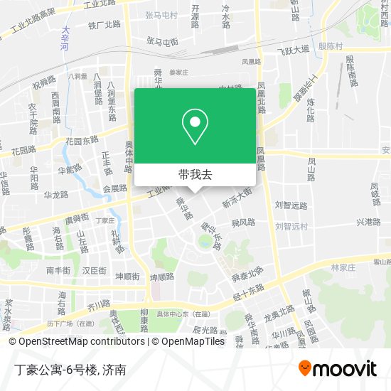 丁豪公寓-6号楼地图