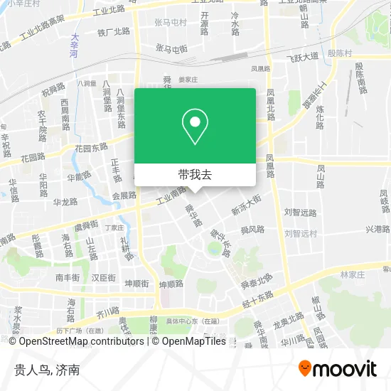 贵人鸟地图