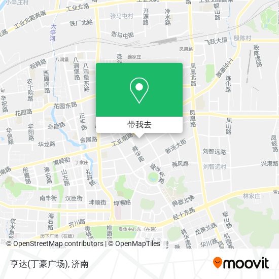 亨达(丁豪广场)地图