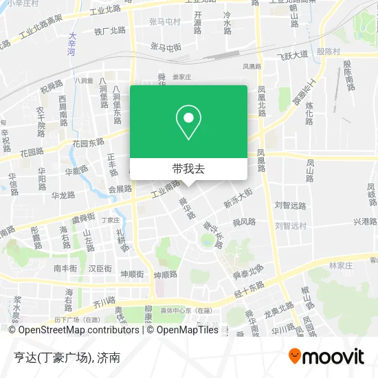 亨达(丁豪广场)地图