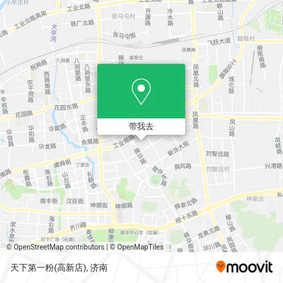 天下第一粉(高新店)地图