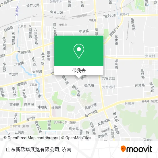 山东新丞华展览有限公司地图