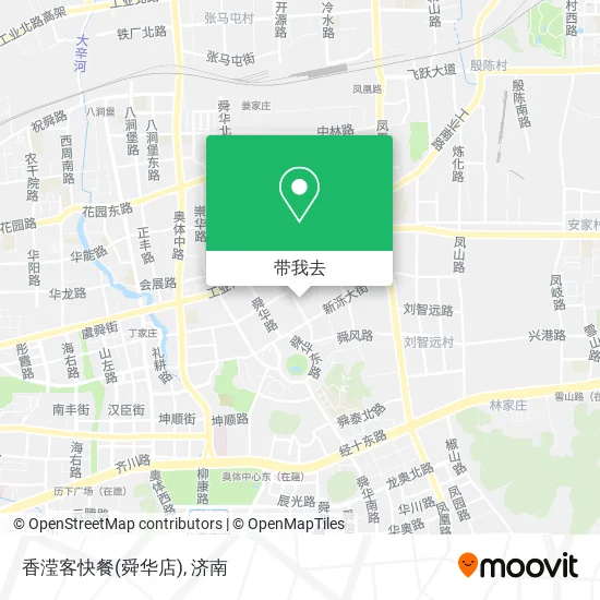香滢客快餐(舜华店)地图