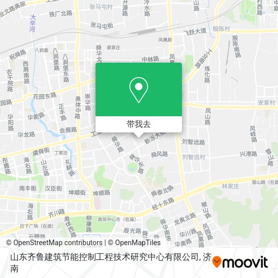 山东齐鲁建筑节能控制工程技术研究中心有限公司地图