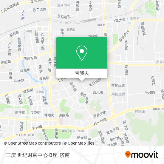 三庆·世纪财富中心-B座地图