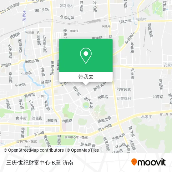 三庆·世纪财富中心-B座地图