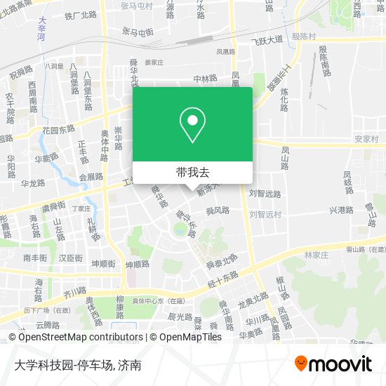 大学科技园-停车场地图