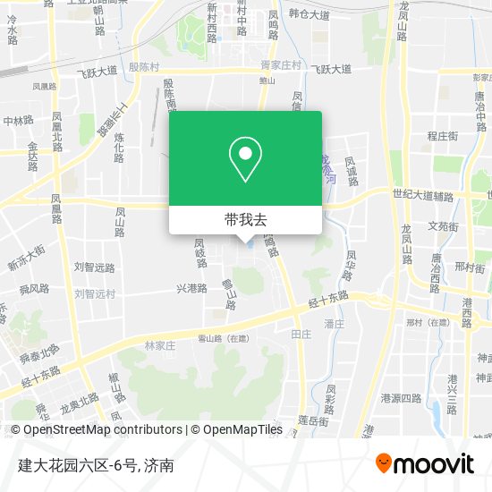 建大花园六区-6号地图