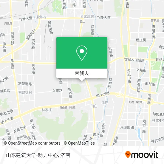 山东建筑大学-动力中心地图