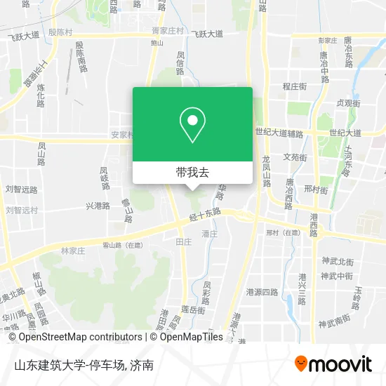 山东建筑大学-停车场地图