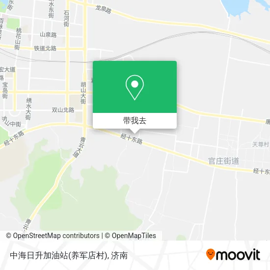 中海日升加油站(养军店村)地图