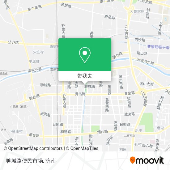 聊城路便民市场地图