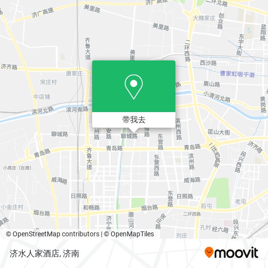 济水人家酒店地图
