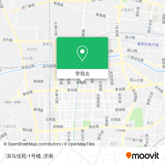 演马佳苑-1号楼地图